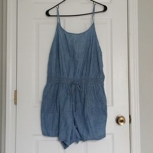 Plus Size Denim Romper Size XL